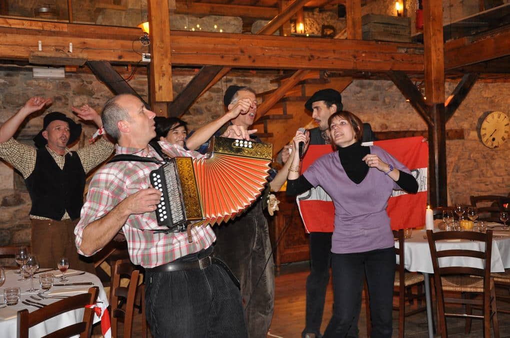 soirée animée la clusaz